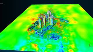 SIMULIA XFlow - Airflow around Buildings