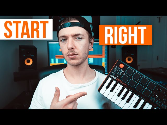 PRODUCING Music For BEGINNERS - How To START Making MUSIC (Software, Hardware, Mindsets) class=