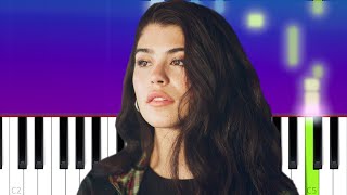 Dylan Conrique  Baby Blue piano Tutorial