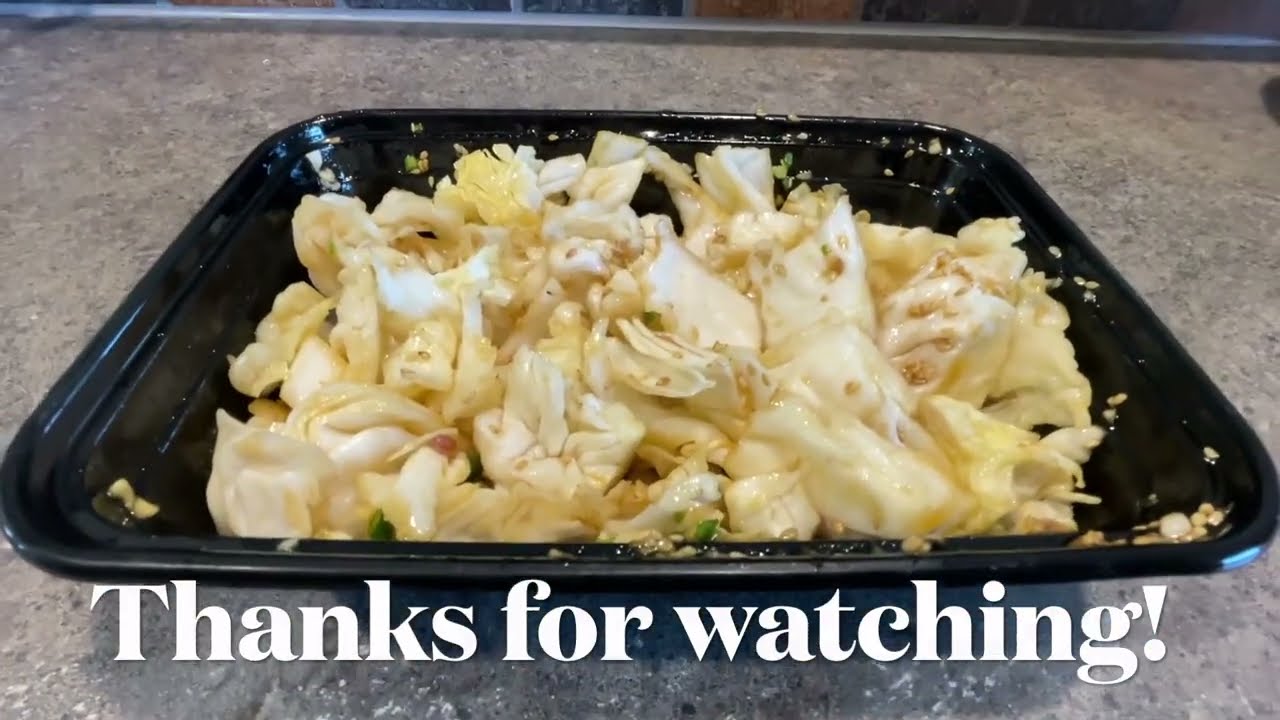Cabbage Salad (Japanese Izakya Style)