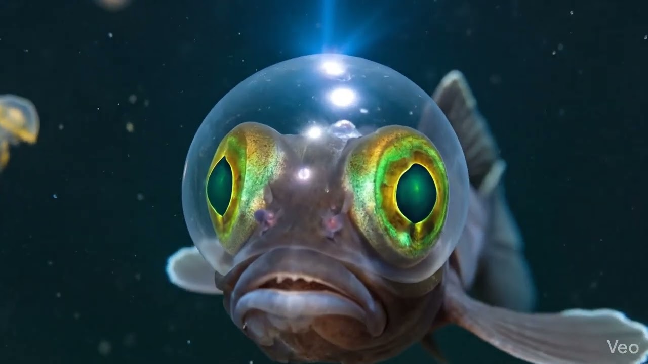 This Fish Has a Transparent Head?! 😳 Real or Fake