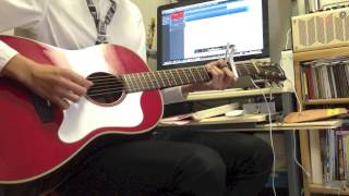 Video thumbnail of "People In The Box 気球 Guitar Cover"