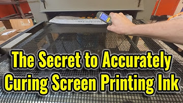 The Secret to Accurately Curing Screen Printing Ink
