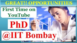 PhD at IIT Bombay || How to Take Admission in PhD at IIT Bombay(Best Institute)|| Many Possibilities