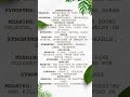 Vocabulary for Reading