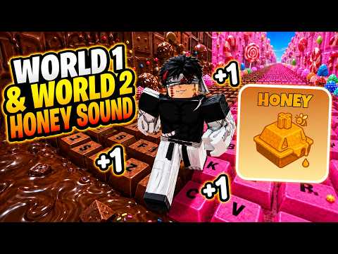 HONEY KEYS +1 Speed Keyboard Escape Candy &amp; Chocolate World 1 &amp; 2 All Stages