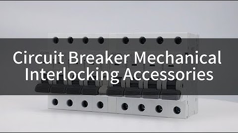 Circuit breaker mechanical interlocking accessories