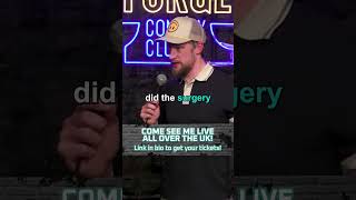 Keyhole surgery… 🍑 #danielsloss #standup #scotland #standupcomedy #funny