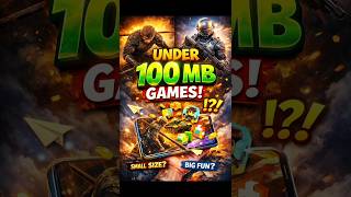 top 3 games under 100MB || 100MB Ke Andar Ye Games 😳