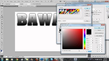 Text Effect PhotoShop Tutorial CS4 for beginners
