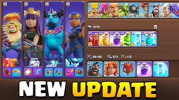 New Army Screen and Recipes in Clash of Clans!