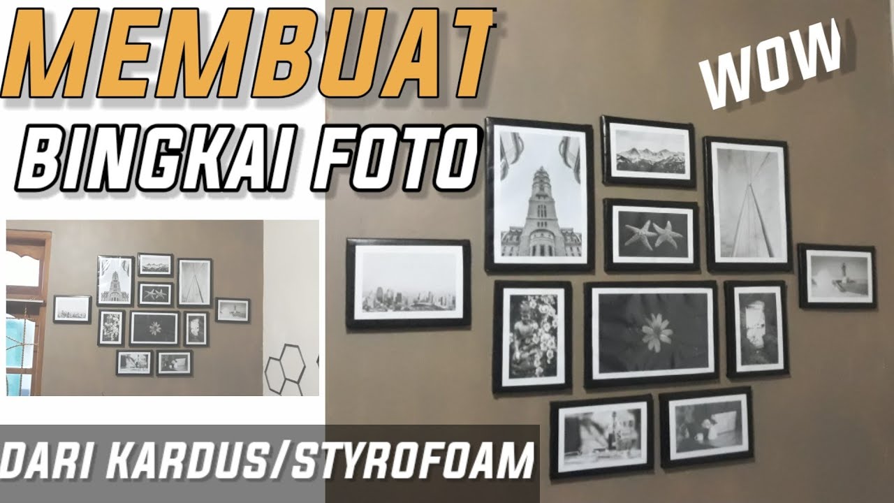  DIY PART 1 CARA  MEMBUAT  BINGKAI  FOTO  AESTHETIC DARI  