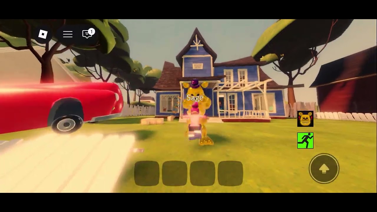 Defeat Fred bear with me and my cousin pt:1