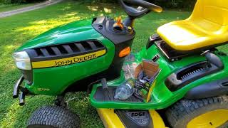 1 Year Later Review: John Deere E170 Floating Gas Tank and Easy Oil Change