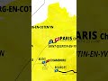 🚨‼️ Le parcours du Tour de France 2027 ! #shorts #sports #cycling