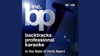 Video thumbnail of "Backtrack Professional Karaoke Band - Tijuana Taxi (Karaoke Instrumental Track) (In the Style of Herb Alpert and The Tijuana Brass)"