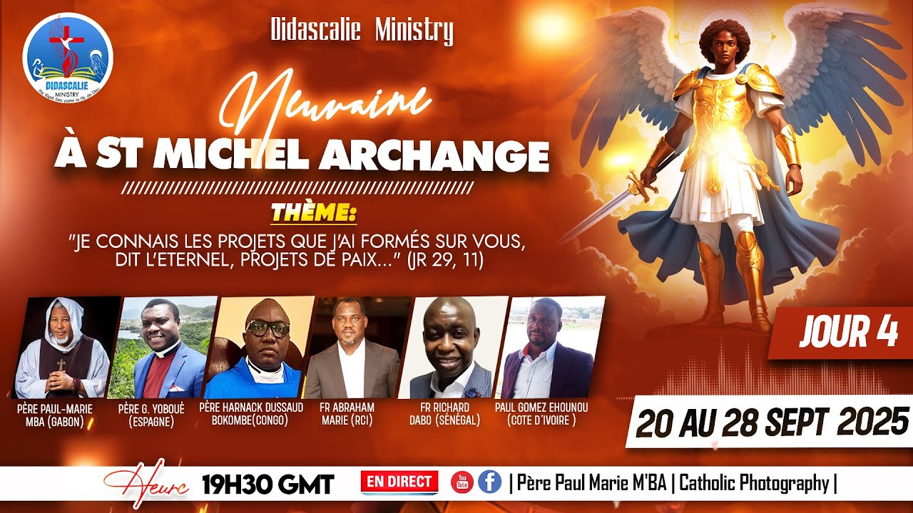 NEUVAINE À ST MICHEL ARCHANGE 2025  Jour4: Se libérer des blocages financiers de la sorcellerie