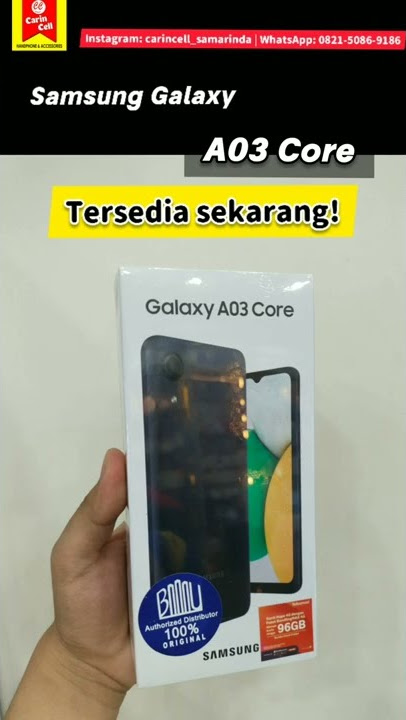 TERMURAH DI KELASNYA, SAMSUNG GALAXY A03 CORE