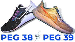 NIKE Pegasus 39 vs NIKE Pegasus 38 Daily Trainer Battle