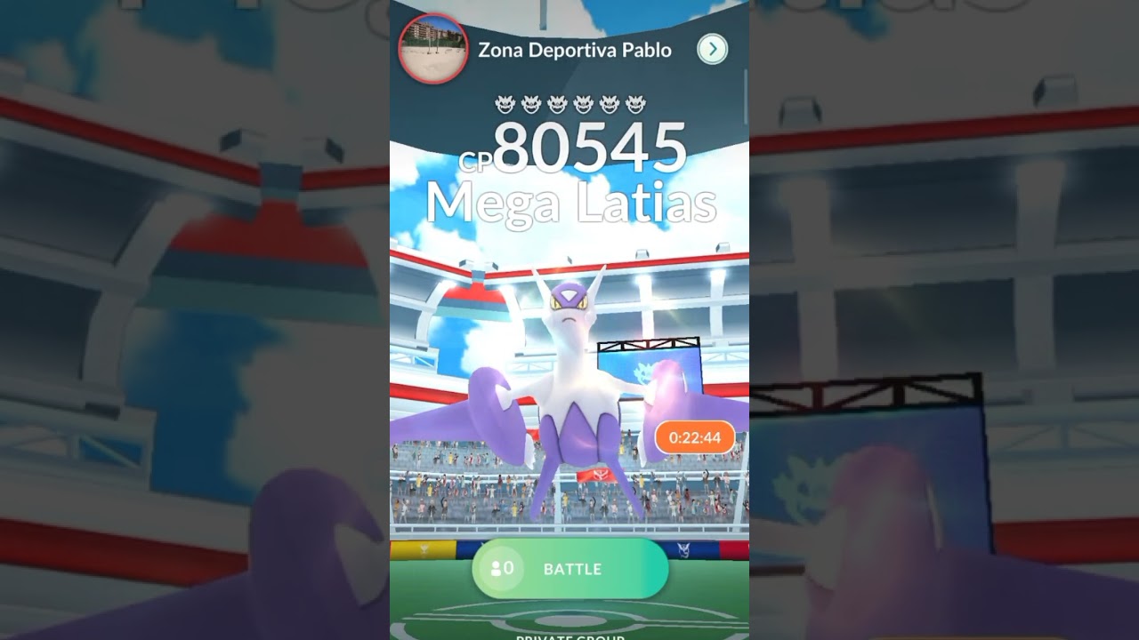New Mega Latias raid pokemon Go