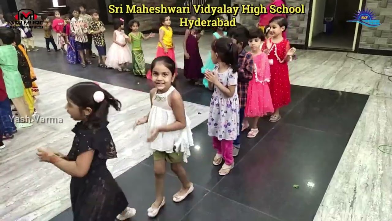 Sri Maheshwari Vidyalay High School kids Dandia 2022 | Hyderabad 