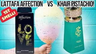 Lattafa Affection vs Khair Pistachio Paris Corner!