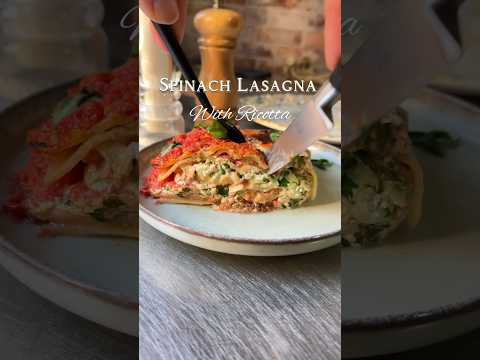 Easy Lasagna spinach