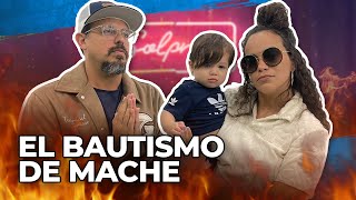 EL BAUTISMO ERA DE MACHE PERO CHENTE QUERÍA TODA LA ATENCIÓN PARA ÉL