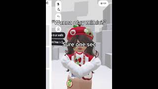 TRUE STORY #roblox #trend #mimic