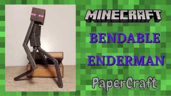 How to make Warden Bendable  Papercraft Minecraft 🛠 