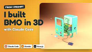 I Built BMO from Adventure Time in 3D with Claude Code: From One Prompt to a Live Website