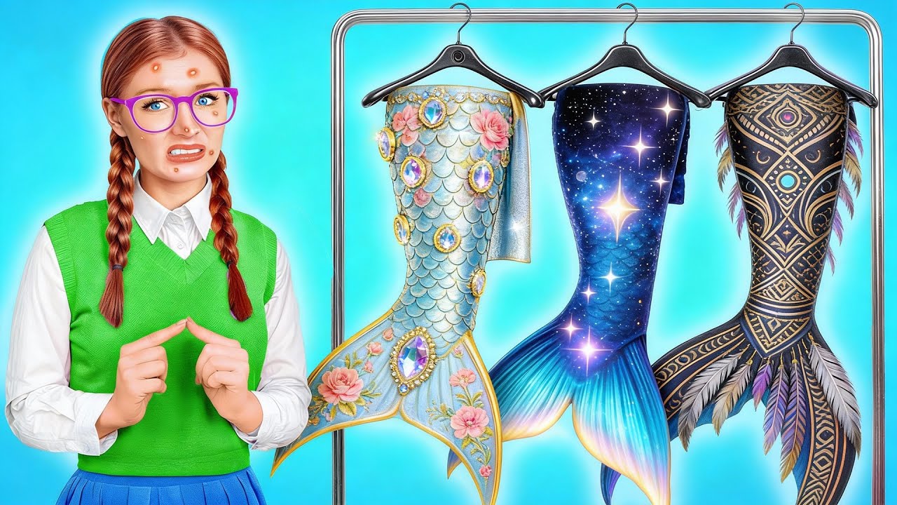 Домики Одного Цвета Челлендж | Барби vs Братц Русалки от Trend DO Challenge