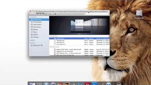 OS X 10.7 Lion Preview