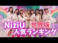 【最新】NiziUメンバー人気ランキング 世界版니쥬랭킹