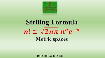 Stirling Formula | Analysis  | BSc Mathematics