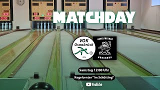 VOK Osnabrück 1 - KF Nordhorn 2 | Verbandsliga KVN | 25/26 | Sportkegeln Schere