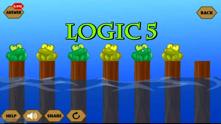 River Crossing IQ Game - Logic 5