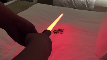 Hitoren v2.5 Custom Stringblade Lightsaber Review by Saber Source