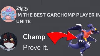 He Said He's The Best Garchomp Main. So I Made Him Prove It. Pokemon Unite.