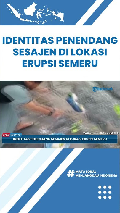 Ramai-ramai Cari Penendang Sesajen di Lokasi Erupsi Semeru, Intel Sampai Dikerahkan