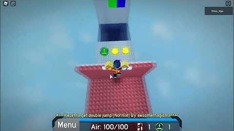 how to get inf jump in Flood Escape 2 in Roblox (Map test)