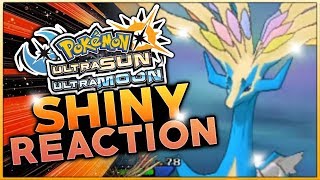 SHINY XERNEAS IN 573 ENCOUNTERS! Pokemon Ultra Sun And Ultra Moon Shiny Legendary Pokemon Reaction!