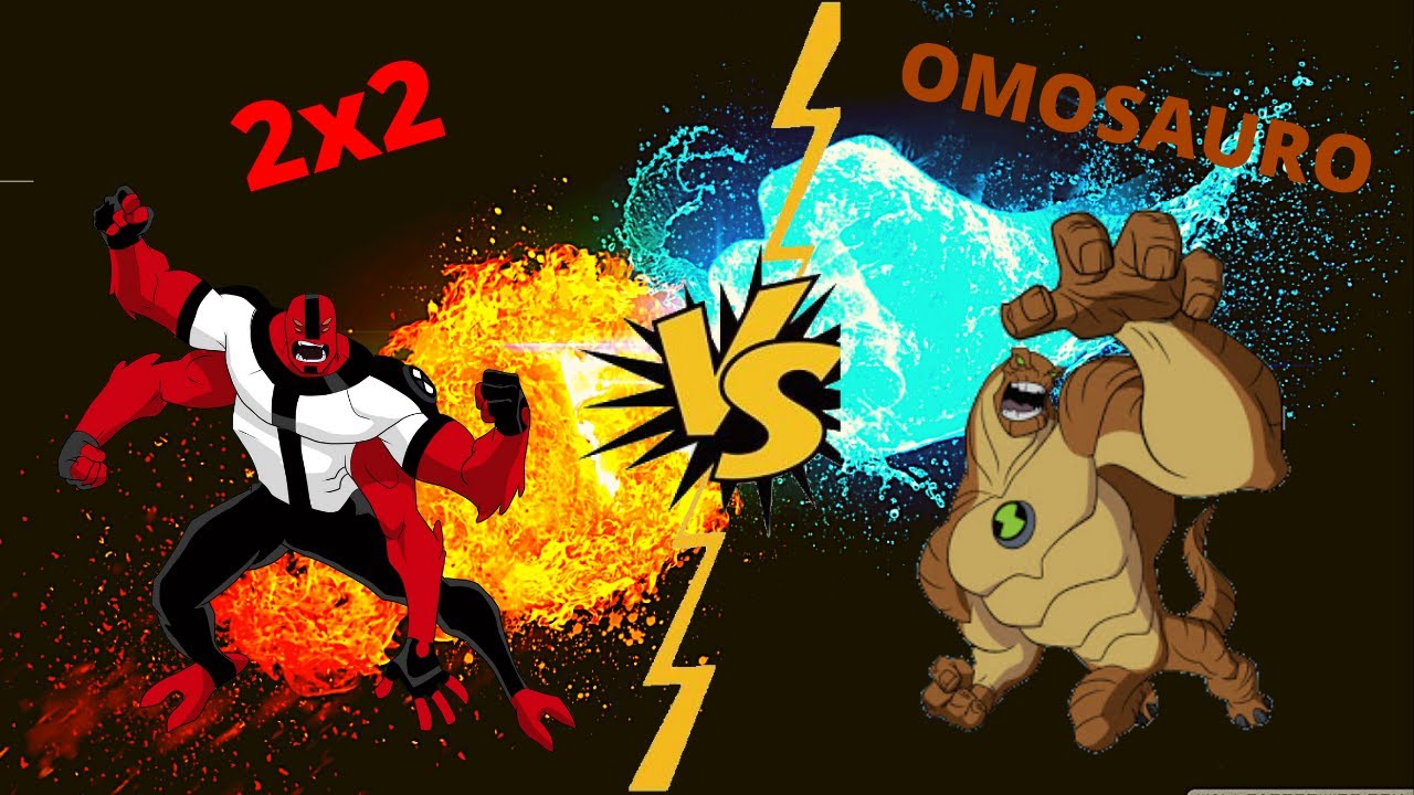 Ben 10 - Omosauro vs 2x2 Confronto tra Alieni (ITA)