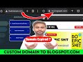 Remove Custom Domain from Blogger Easily | custom domain blogger se kaise hataye ?