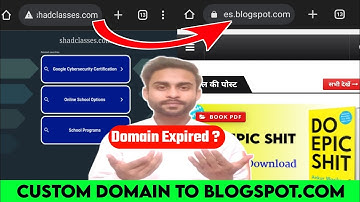 Remove Custom Domain from Blogger Easily | custom domain blogger se kaise hataye ?
