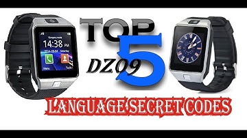 DZ09 Smartwatch Secret Codes of language! {HINDI}