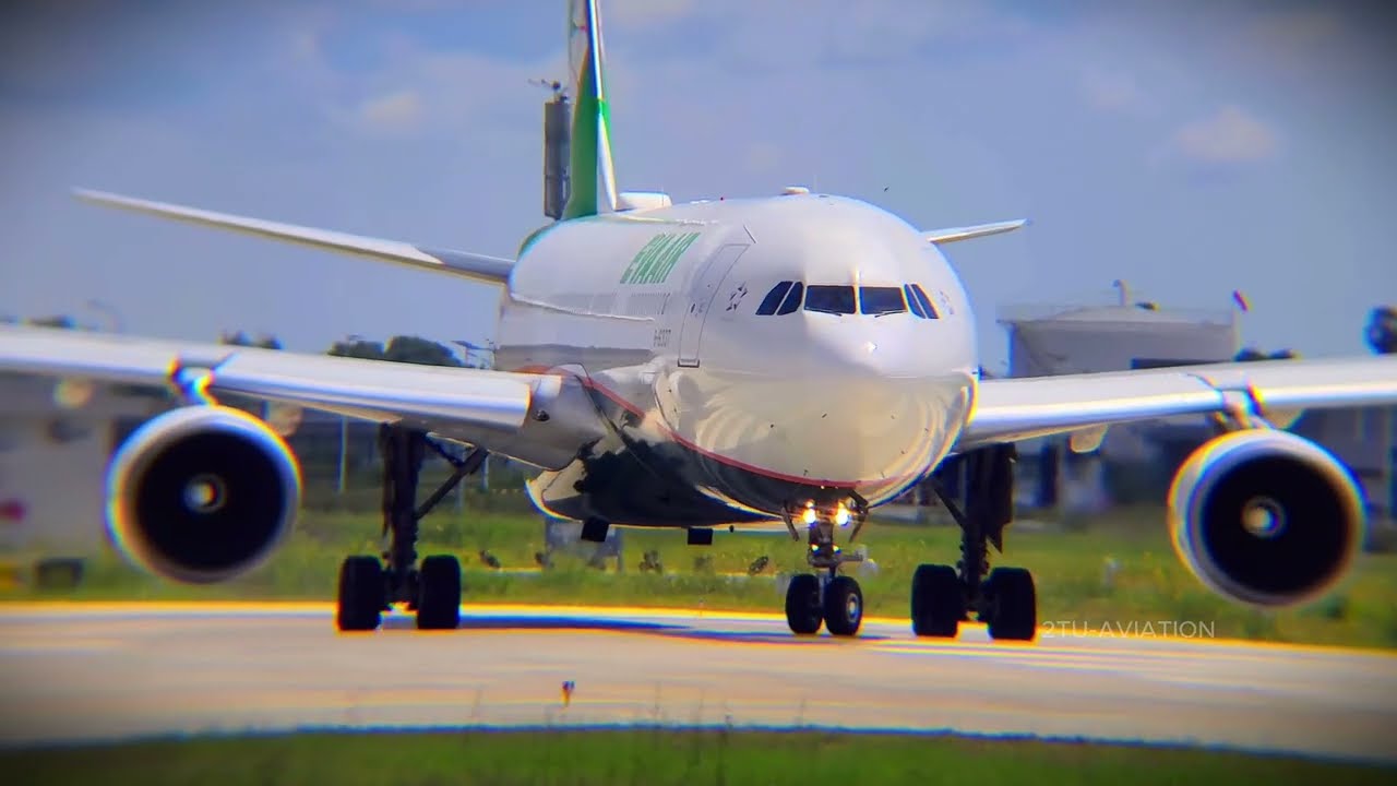 27 MINS Amazing BAD Weather Takeoffs and Landings at Techo Airport Phnom Penh KTI/VDTI