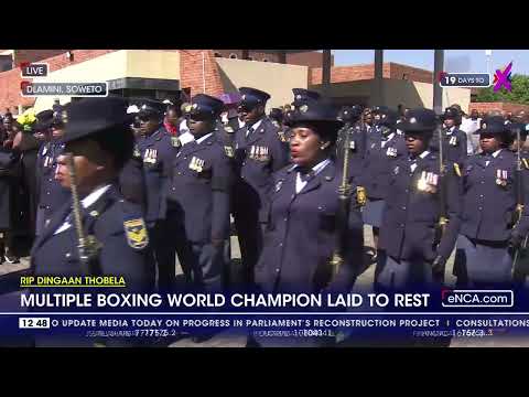 RIP Dingaan Thobela | Multiple boxing world champion laid to rest