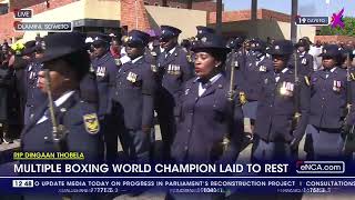 RIP Dingaan Thobela | Multiple boxing world champion laid to rest