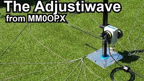 Adjustiwave from MM0OPX - adjustable vertical antenna 80m through to 2m